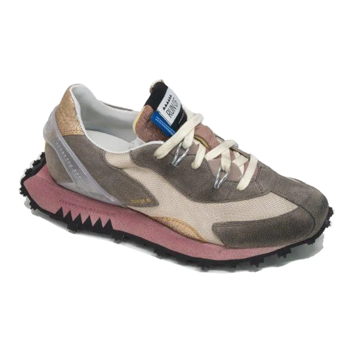 ZAPATILLA  AVA BEIGE & PINK MUJER