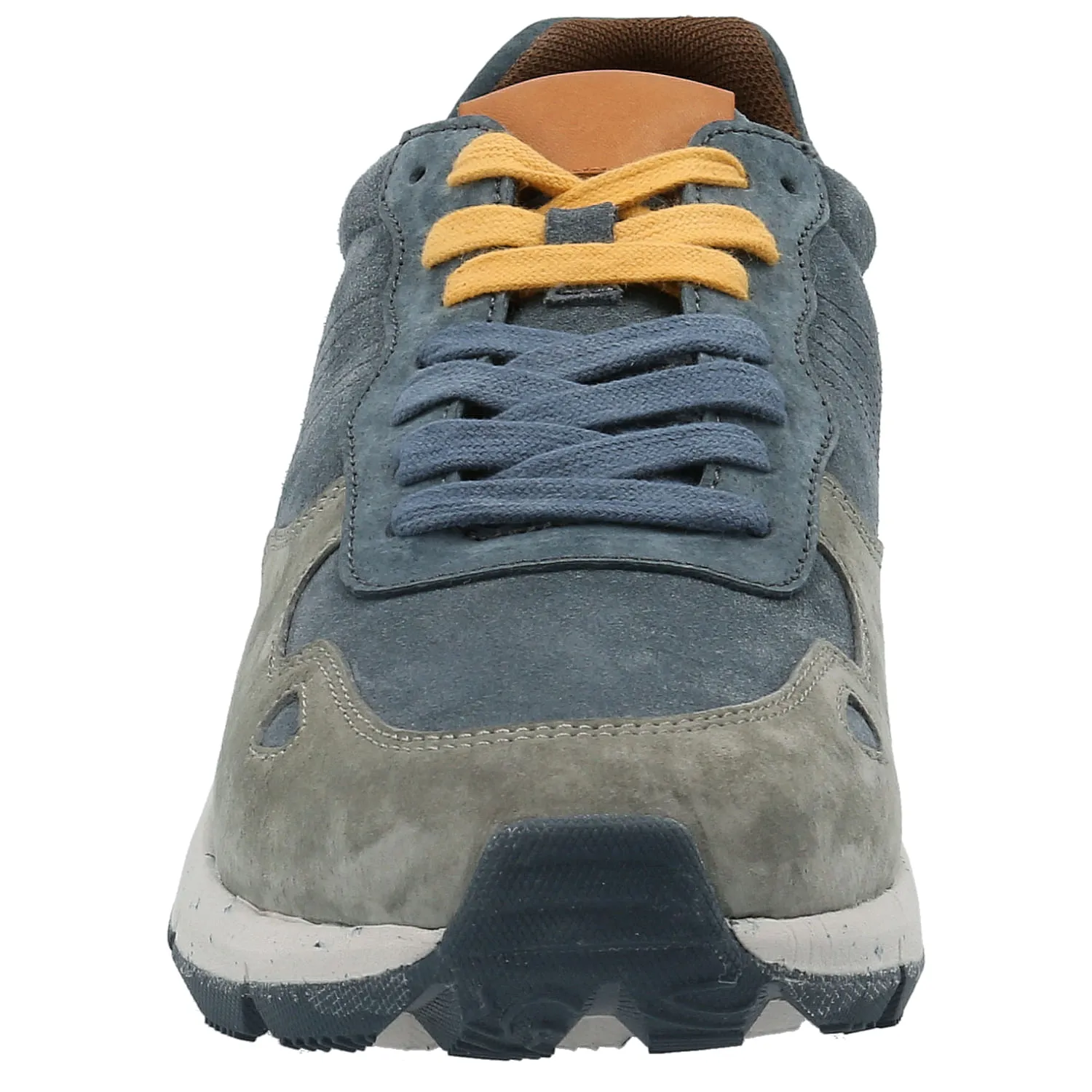 Zapatilla Cuero Hombre Gaspar Azul Rockford
