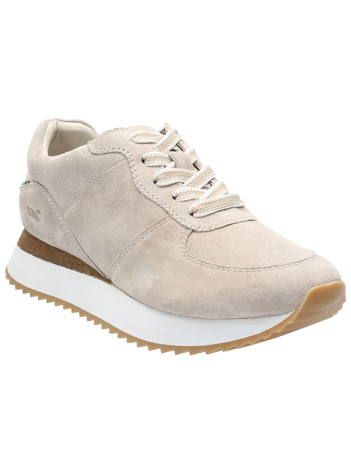 Zapatilla Cuero Mujer Viena Beige Rockford