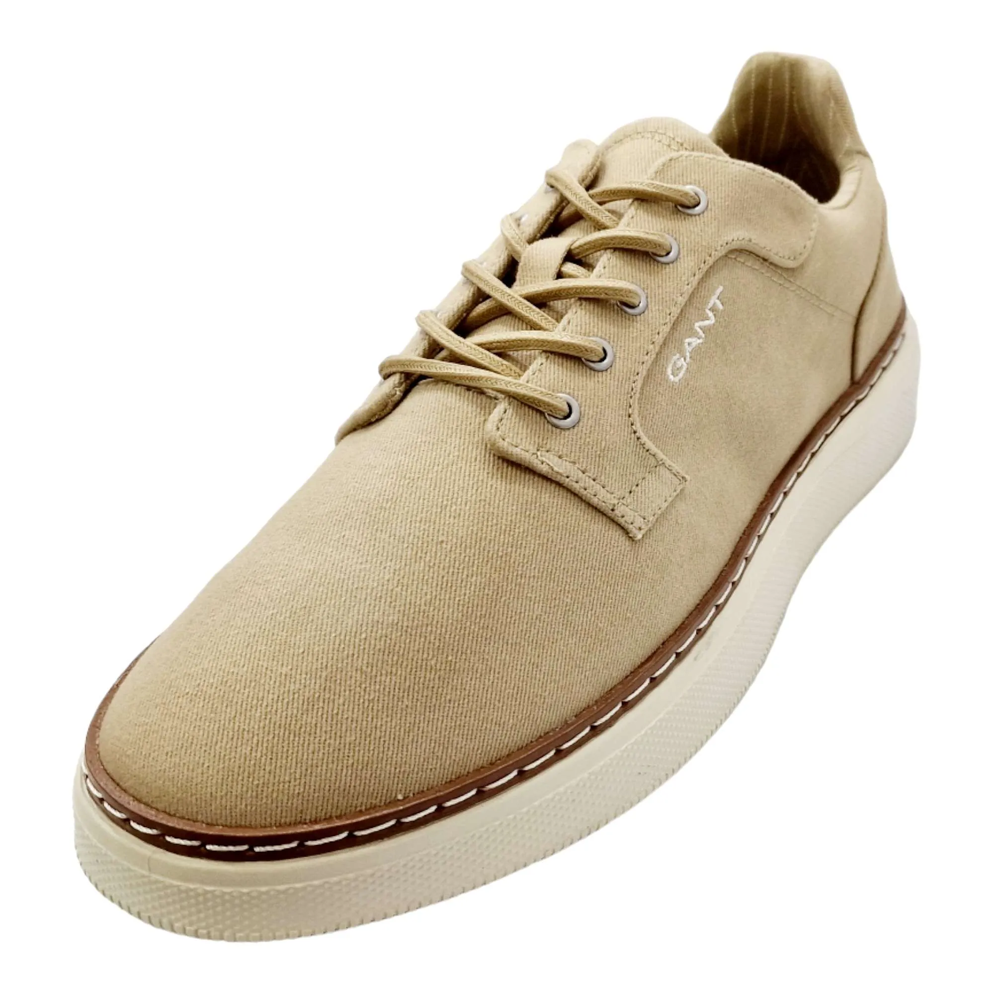ZAPATILLA GANT HOMBRE COTTON TWILL BEIGE