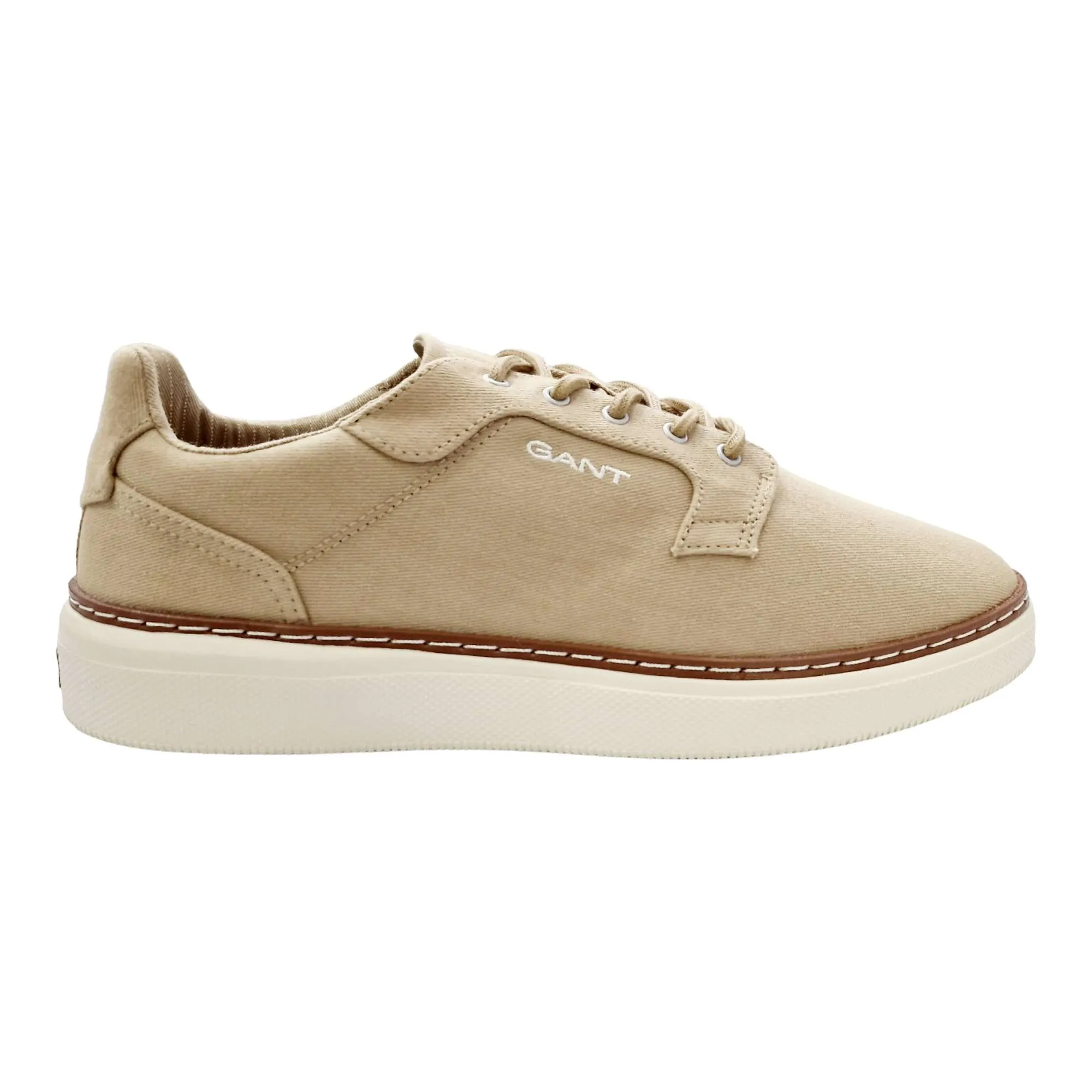ZAPATILLA GANT HOMBRE COTTON TWILL BEIGE