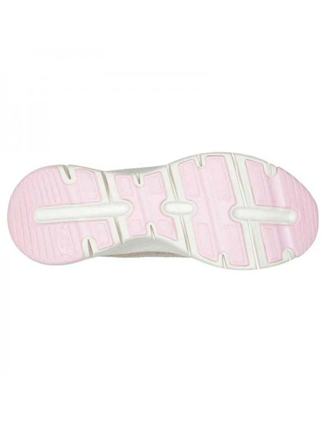 Zapatilla Mujer Skechers Arch Fit Beige