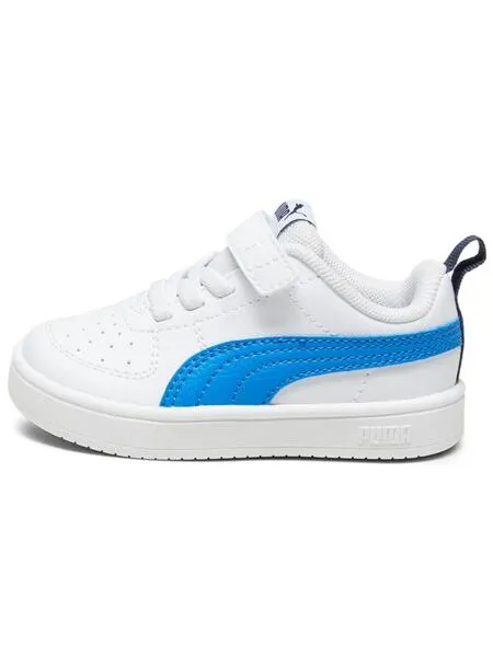 Zapatilla Puma Rickie Blanco Azul Bebe