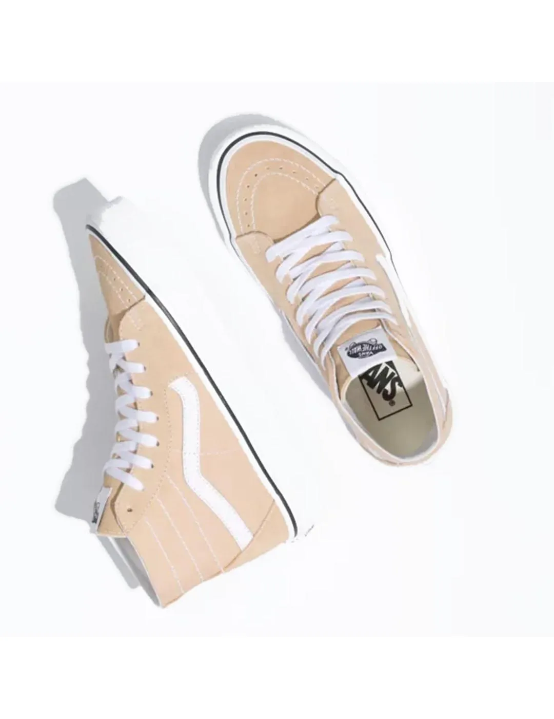 ZAPATILLA UNISEX VANS SK8HI BEIGE