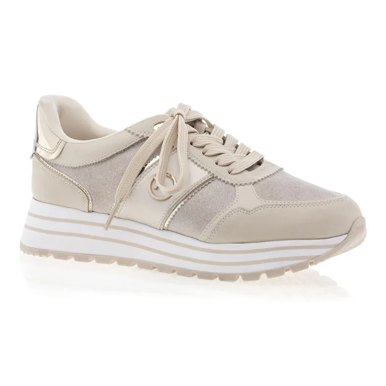 Zapatillas / sneakers mujer beige