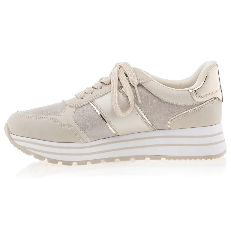 Zapatillas / sneakers mujer beige