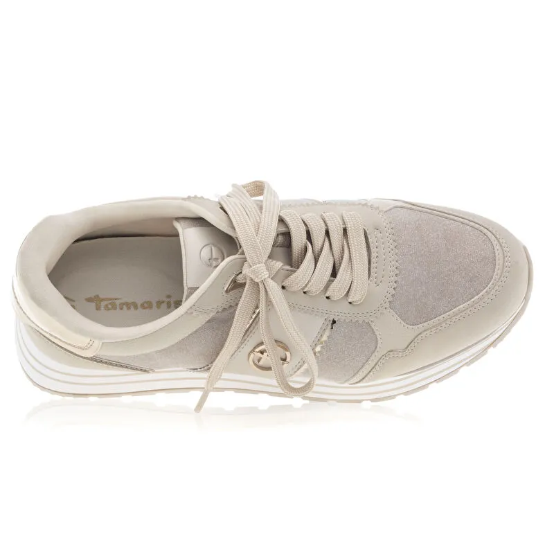 Zapatillas / sneakers mujer beige