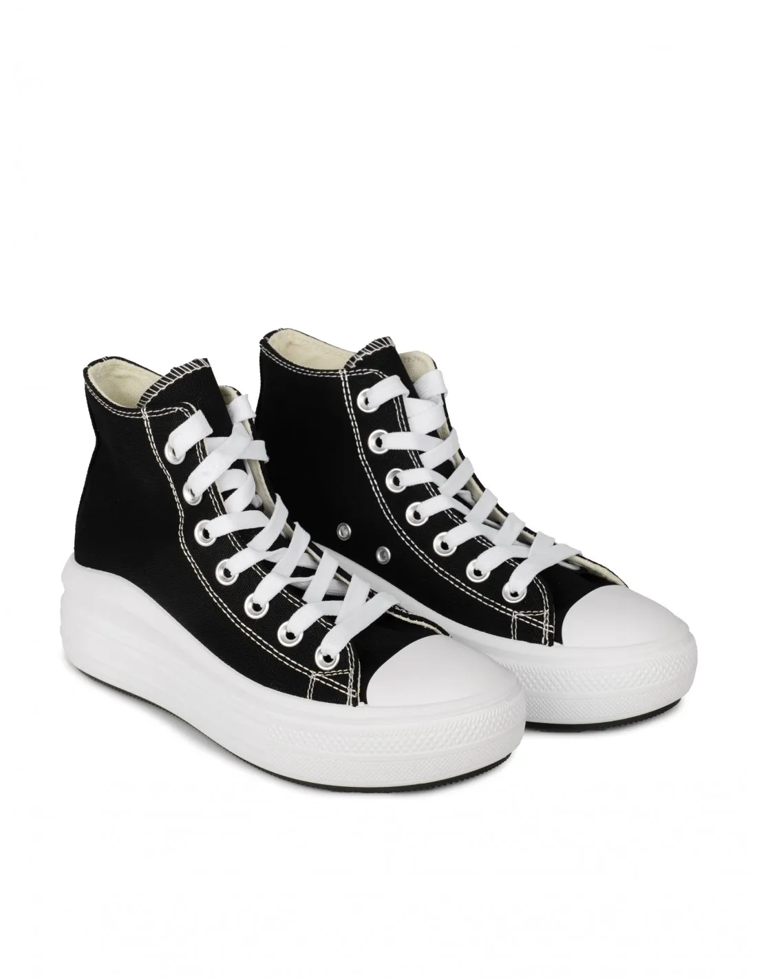 Zapatillas Altas Plataforma Negras
