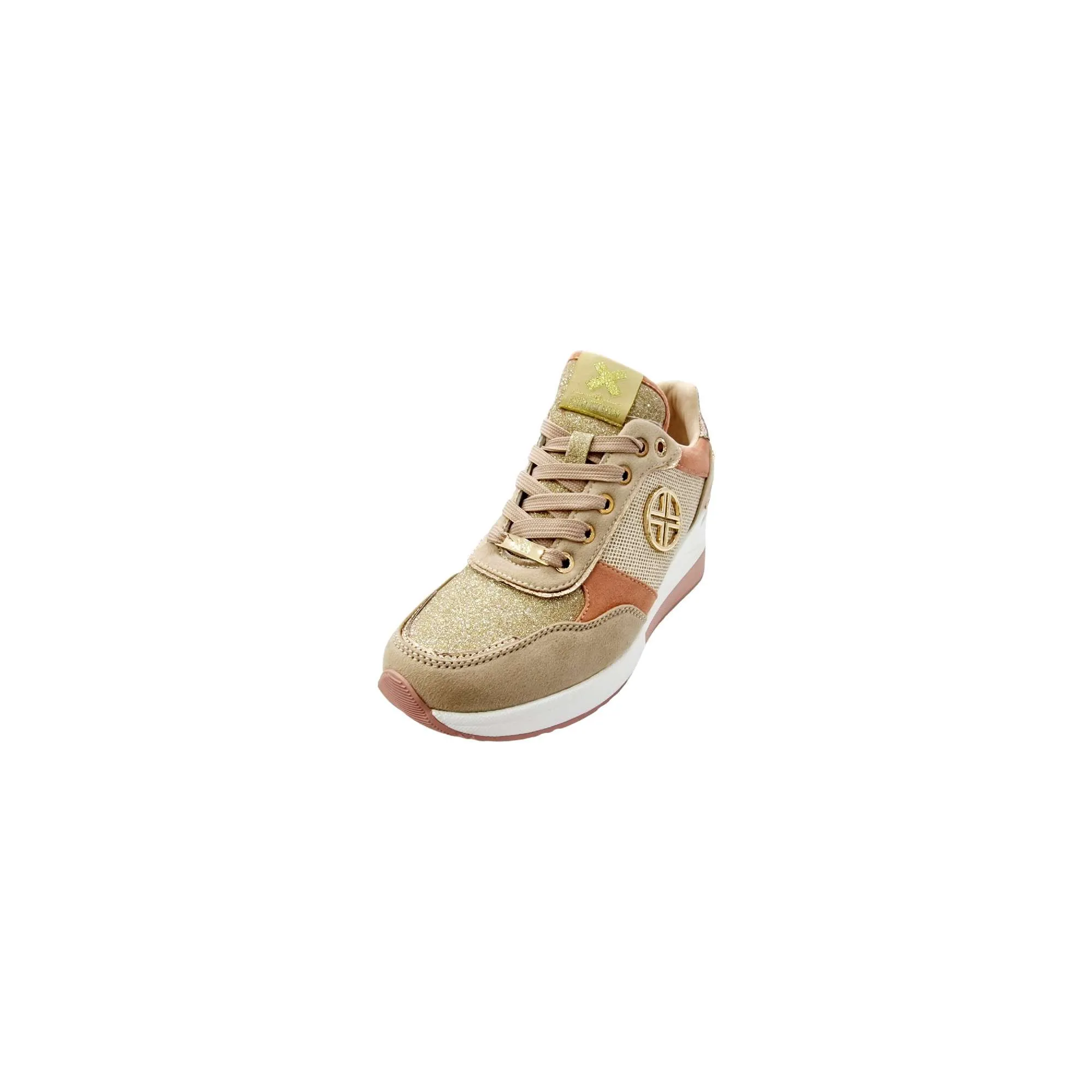 ZAPATILLAS CASUAL XTÍ  GOLD BEIGE BEIGE