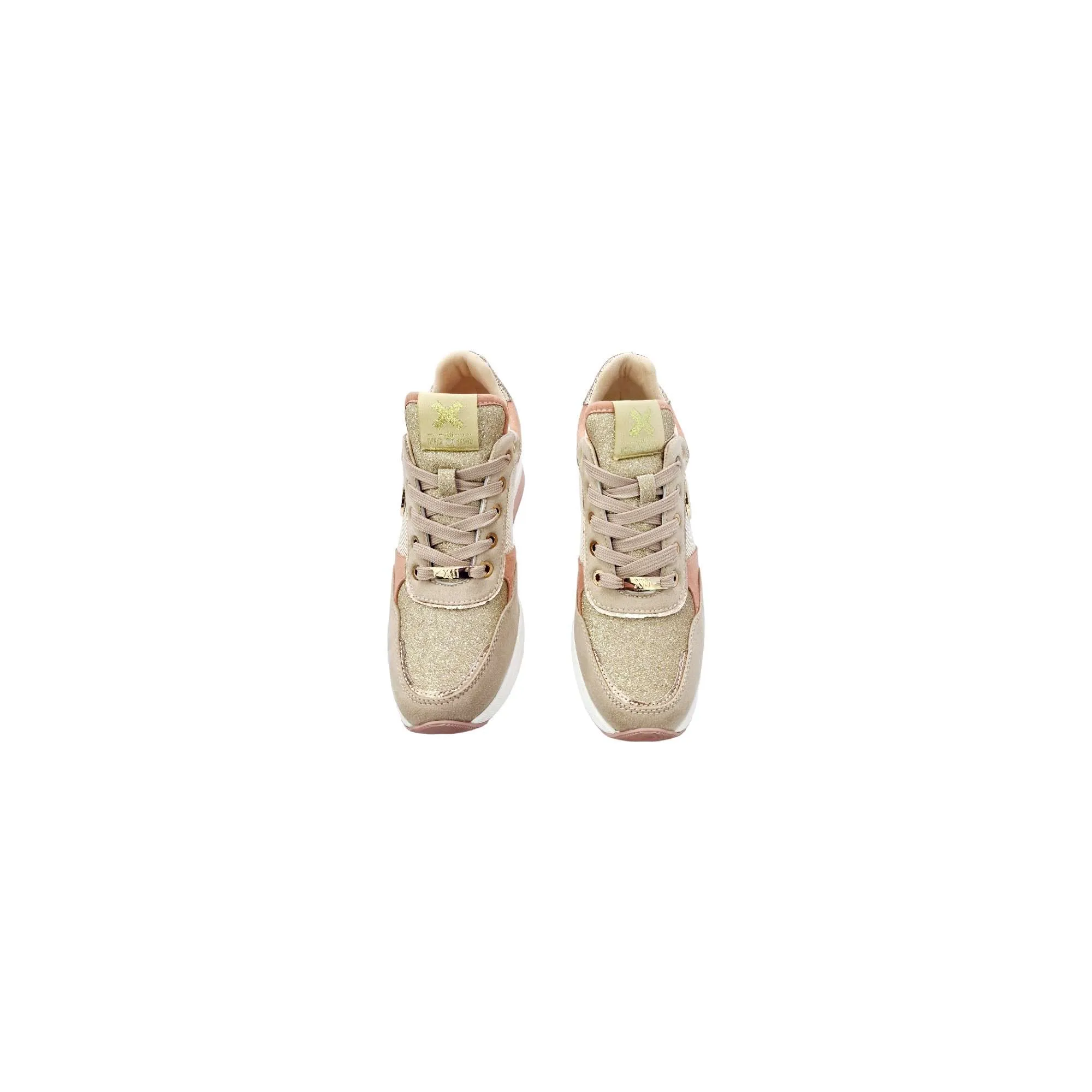 ZAPATILLAS CASUAL XTÍ  GOLD BEIGE BEIGE