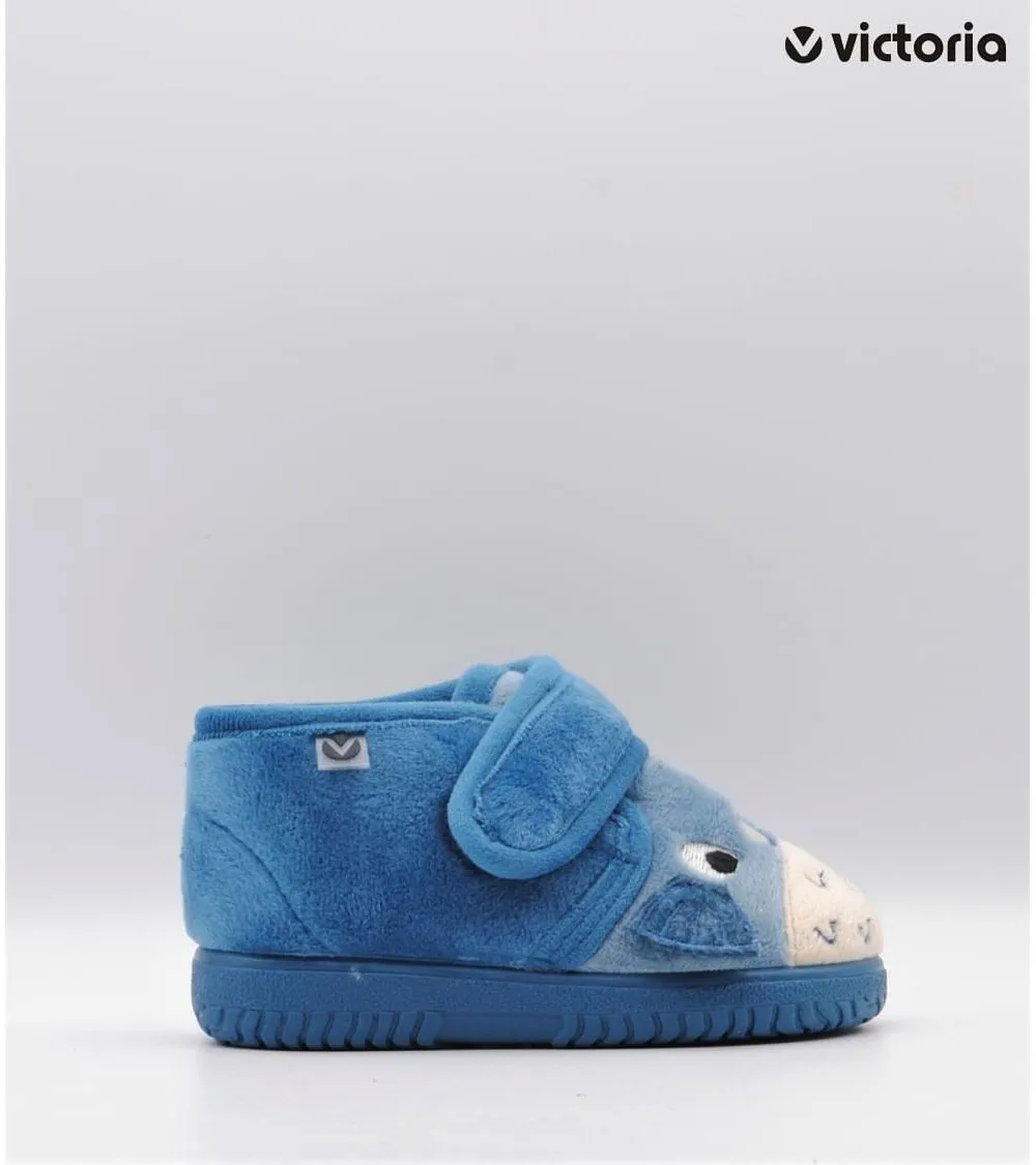 ZAPATILLAS DE CASA VICTORIA VELCRO ANIMALITOS PEZ GLOBO