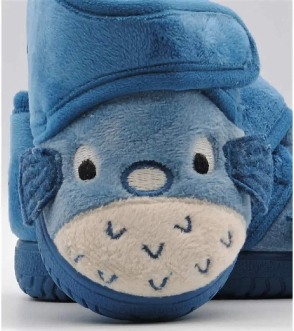 ZAPATILLAS DE CASA VICTORIA VELCRO ANIMALITOS PEZ GLOBO