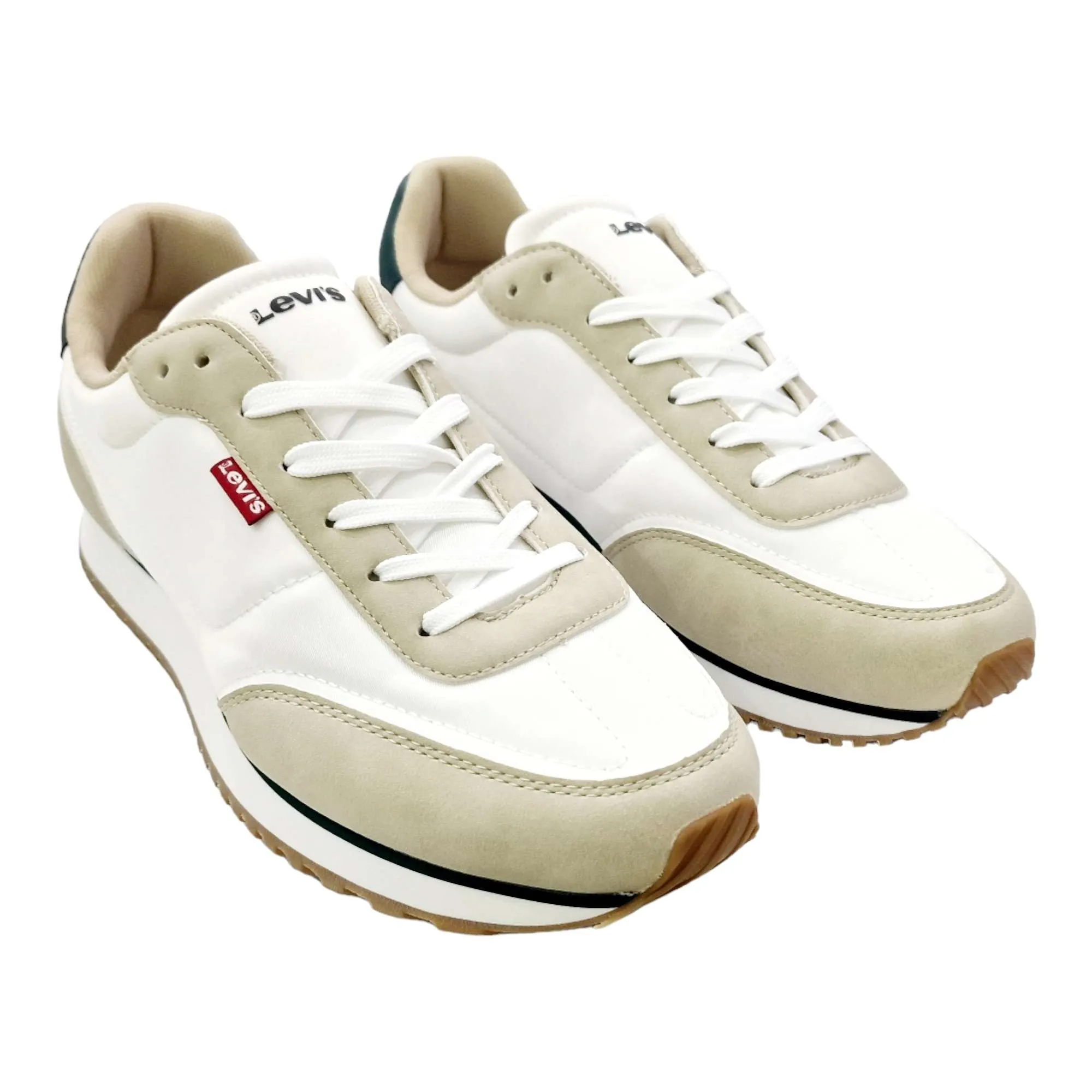 ZAPATILLAS LEVIS HOMBRE SPORT BEIGE