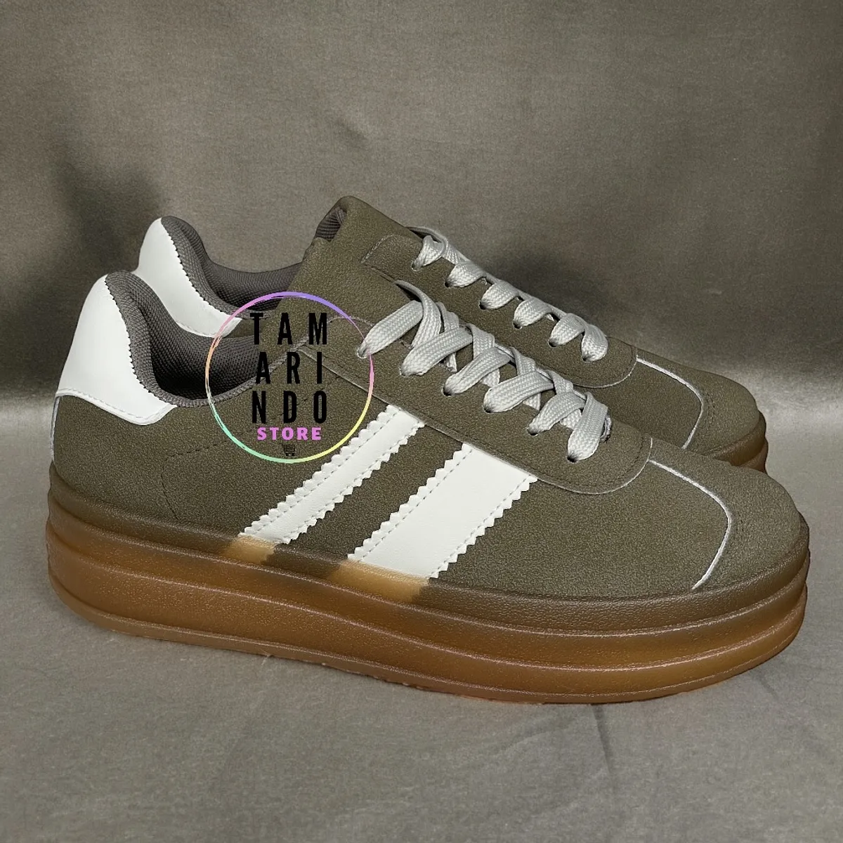 ZAPATILLAS MUJER VERDE 2437