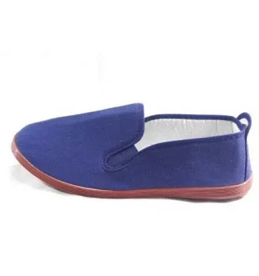 Zapatillas para taichi, kunfú y yoga Irabia en azul marino