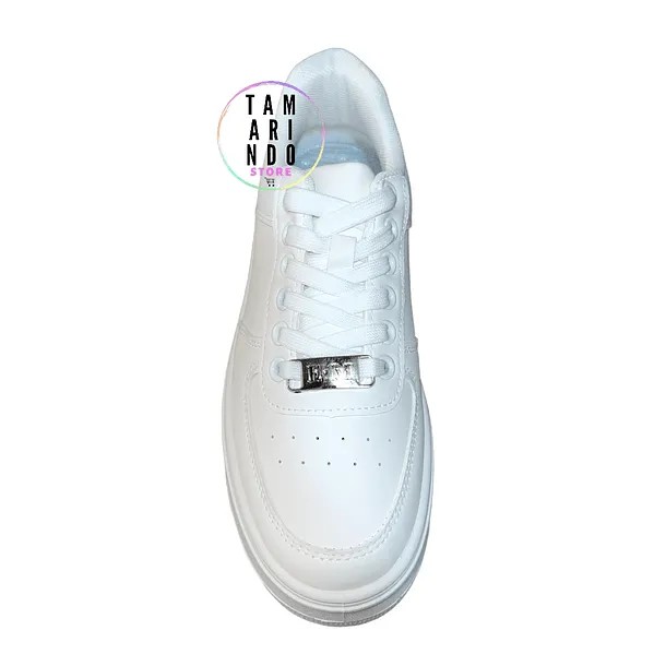 Zapatillas plataforma blanco S01