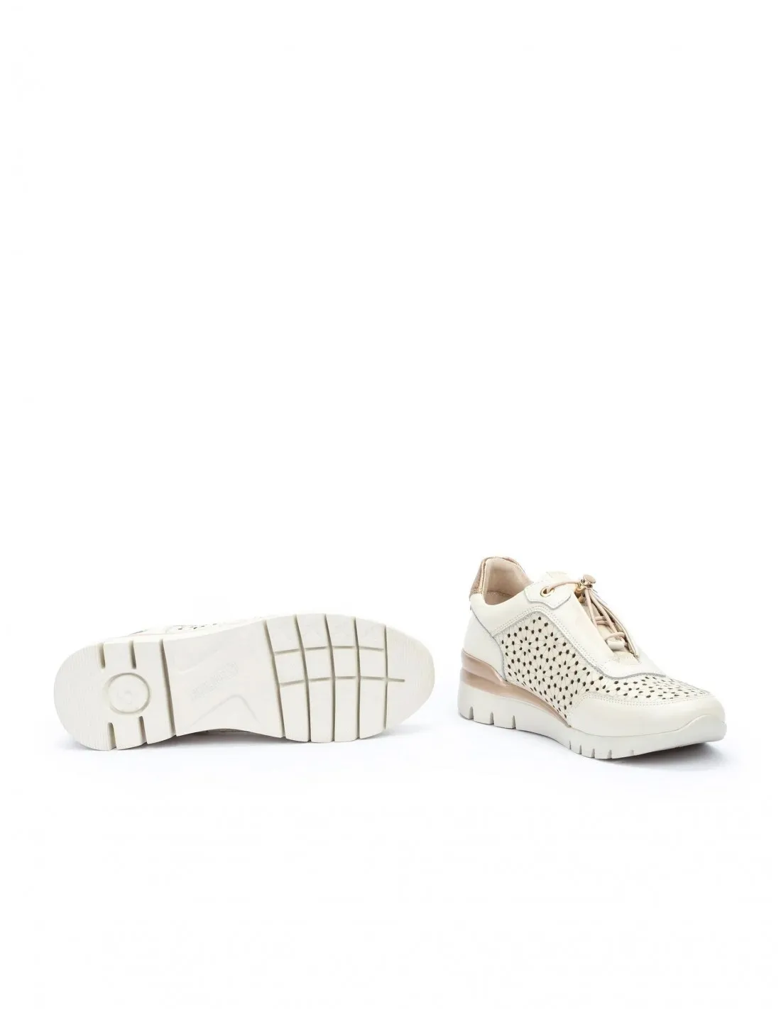 Zapatillas Verano Caladas PIKOLINOS Beige