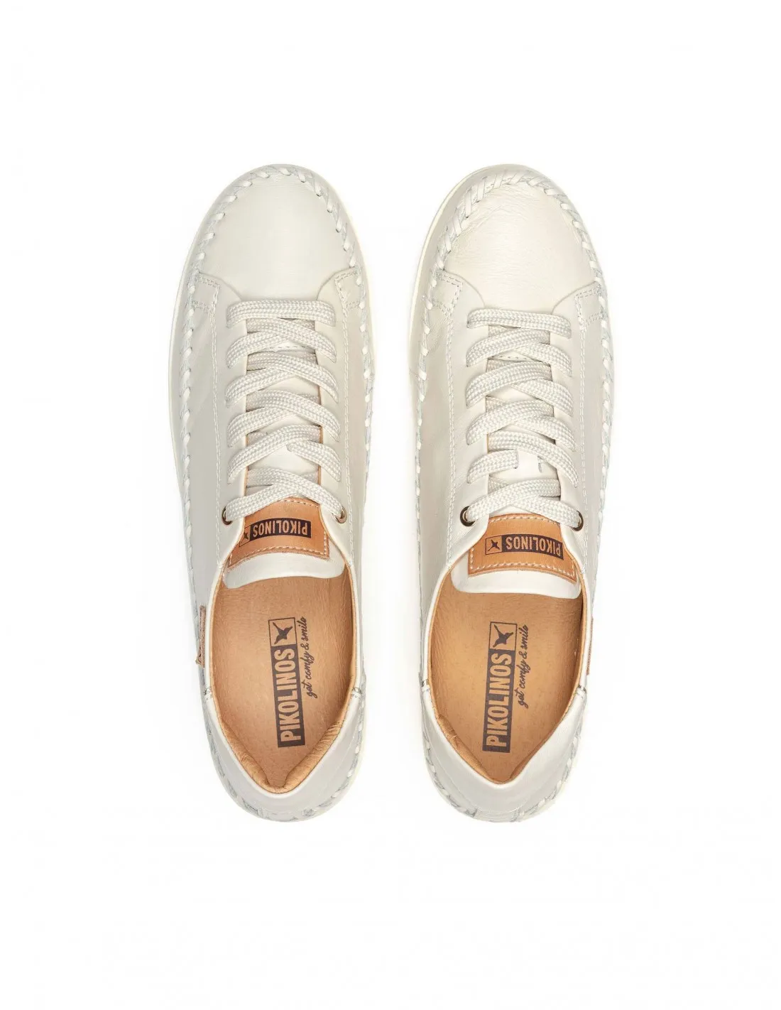 Zapatillas Vestir Blancas PIKOLINOS