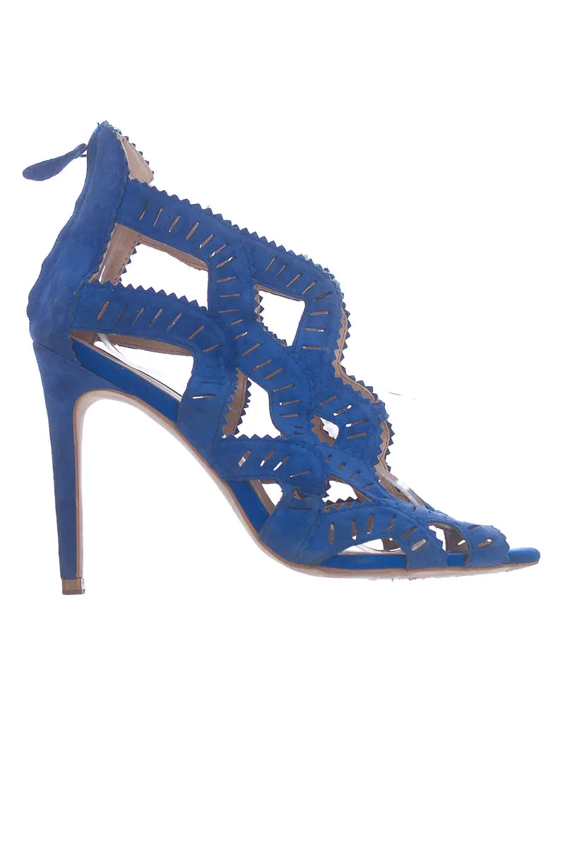 ZAPATOS COLOR AZUL  ZARA