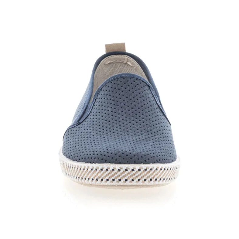 Zapatos confort hombre azul